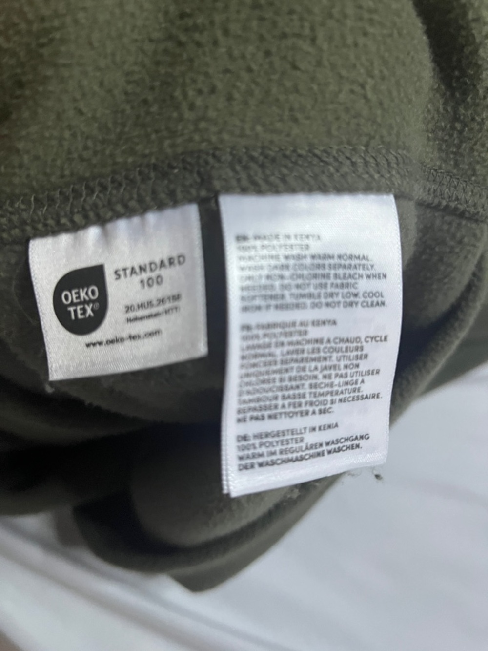 Lands’ End 1/4 Zip Fleece Pullover - Picture 6 of 7